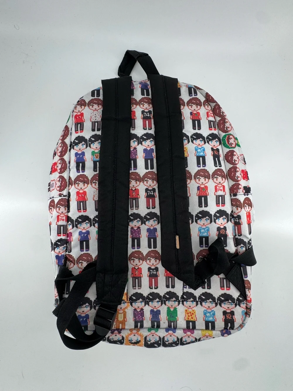 RARE Dan & Phil Pixel People Backpack - 2015 YouTube Merch - Hard to Find!